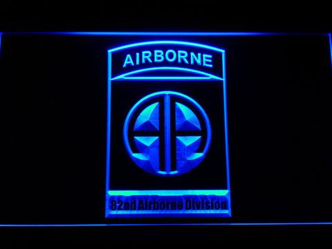 US Army 82nd Airborne Division LED Neon Sign